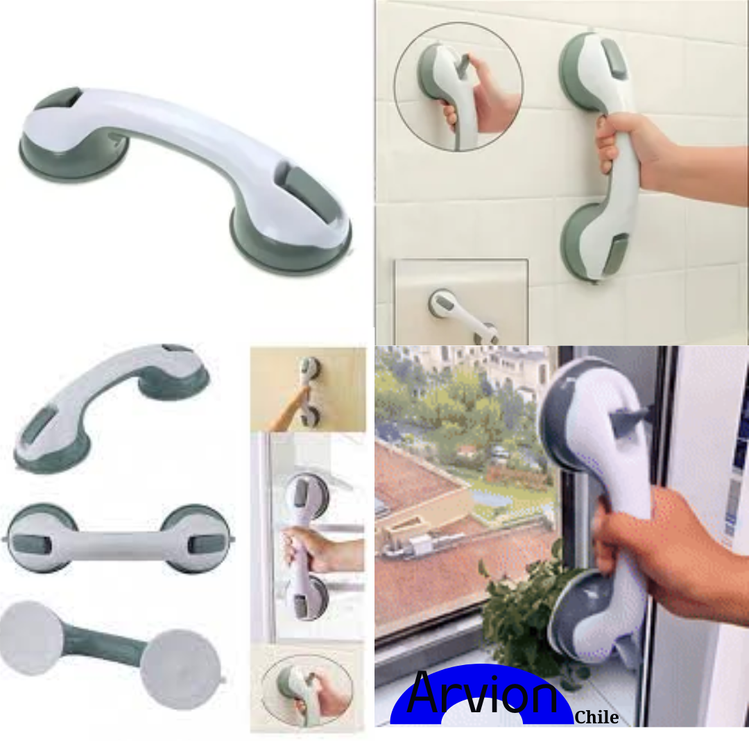 Arvion- Chile   Agarradera adhesiva para Baño - Cuida a tu familia