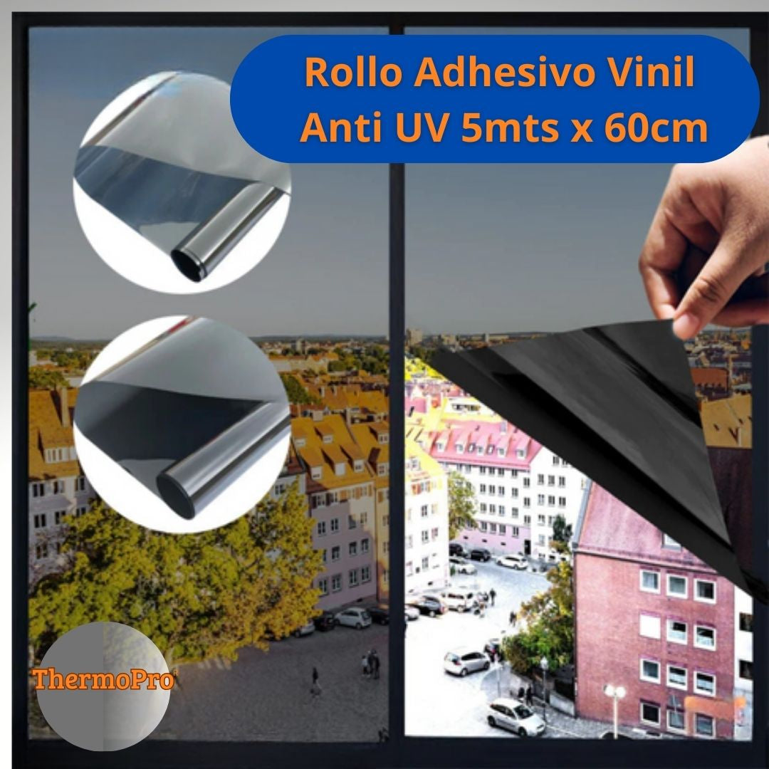 ThermoPro - Vinil Adhesivo Anti  UV 60cm X 5Metros - Anticípate al calor